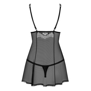 Классический беби-долл и трусики-стринги 840-BAB-1, S/M (иной угол)