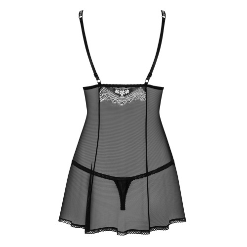 Классический беби-долл и трусики-стринги 840-BAB-1, S/M