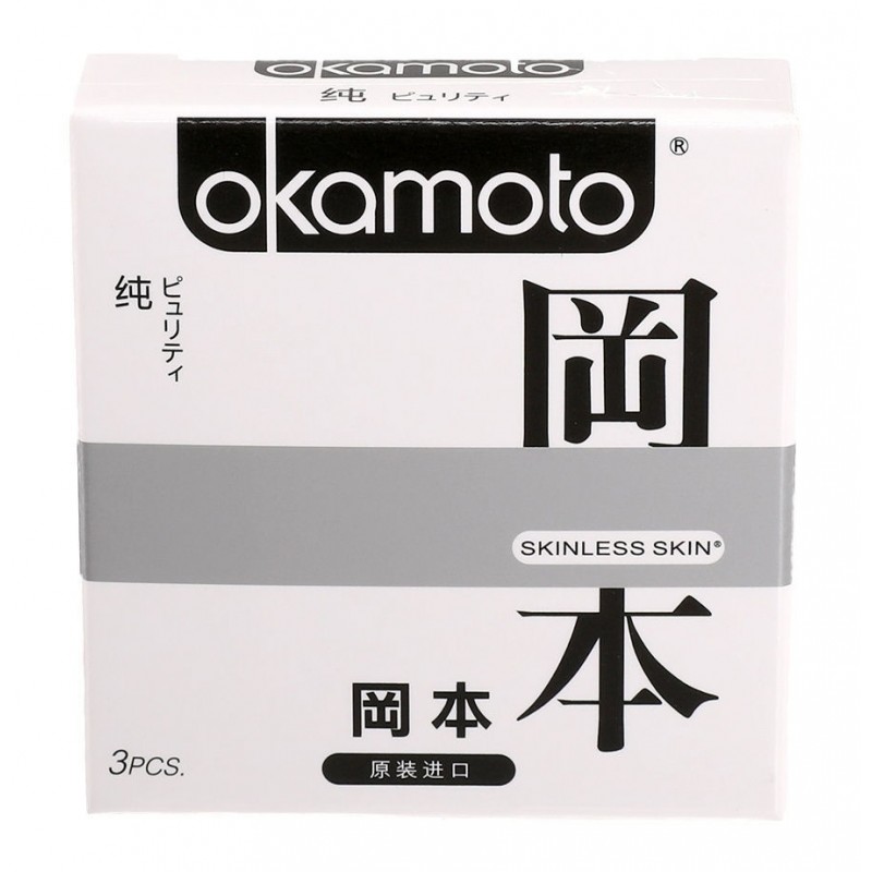 Презервативы Okamoto Skinless Skin Purity №3 