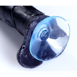 Фигурное мыло Фаворит на присоске 16 см, чёрное 165 гр (иной угол)