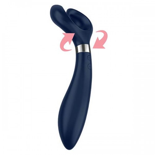 DEMO Многофункциональный вибратор Satisfyer Partner Multifun 3 Blue