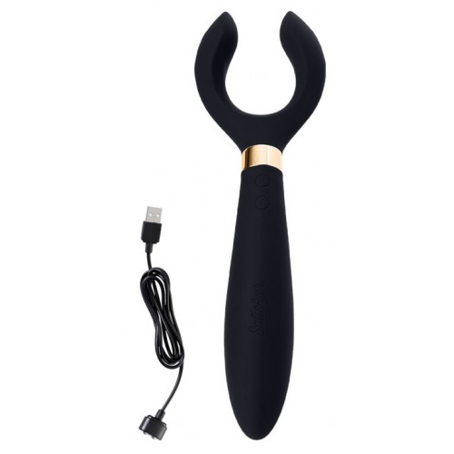 DEMO Многофункциональный вибратор Satisfyer Partner Multifun 3 Black