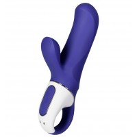DEMO Фиолетовый вибратор Satisfyer Vibes Magic Bunny для точки G с клиторальным стимулятором
