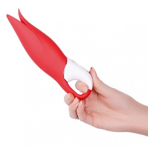 DEMO Красный вибратор Satisfyer Vibes Power Flower
