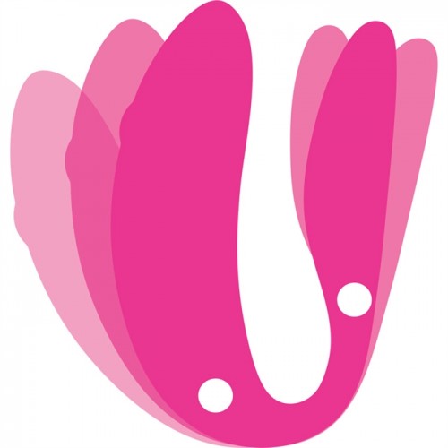DEMO We-Vibe Chorus Розовый Вибратор для двоих с дистанционным пультом