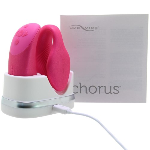 DEMO We-Vibe Chorus Розовый Вибратор для двоих с дистанционным пультом