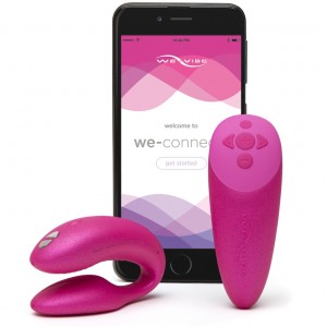 DEMO We-Vibe Chorus Розовый Вибратор для двоих с дистанционным пультом