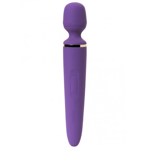 DEMO Вибромассажер перезаряжаемый Satisfyer Wand-er Woman, фиолетовый