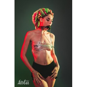 Кляп с зажимами для сосков Party Hard Gratitude (иной угол)