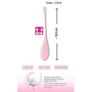 Вагинальный конус для упражнений Кегеля 50 гр (иной угол)