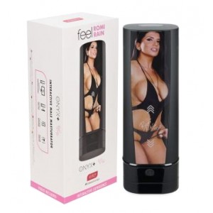 Автоматический мастурбатор для секса на расстоянии Kiiroo Onyx 2 Romi Rain