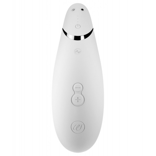 Бесконтактный вакуумно-волновой стимулятор клитора Womanizer Premium белый