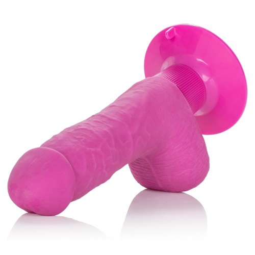Вибратор на присоске Shower Stud Ballsy Dong розовый