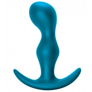 Анальная пробка для ношения Spice it up Classy Dark Aquamarine (иной угол)