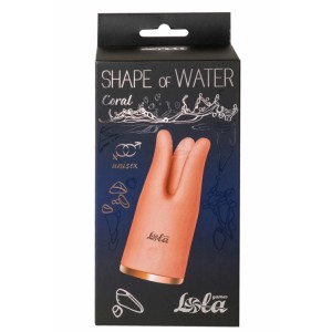Универсальный вибростимулятор Shape of Water Coral Lola (иной угол)