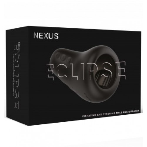Революционный мастурбатор Nexus Eclipse с функцией вибрации и поглаживания
