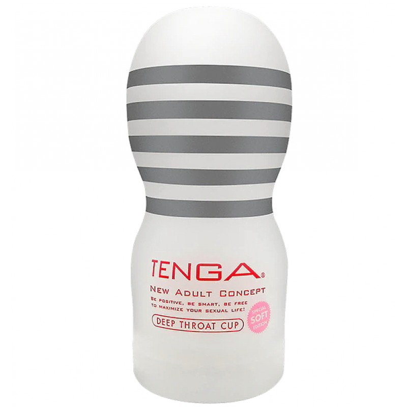 Мастурбатор с эффектом глубокой глотки Tenga Deep Throat Cup Jentle