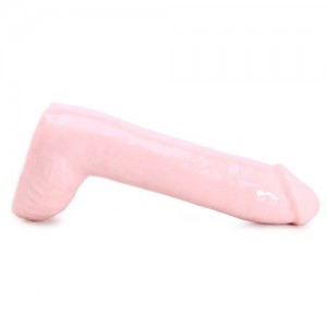 Телесный фаллос Basix 8in (иной угол)