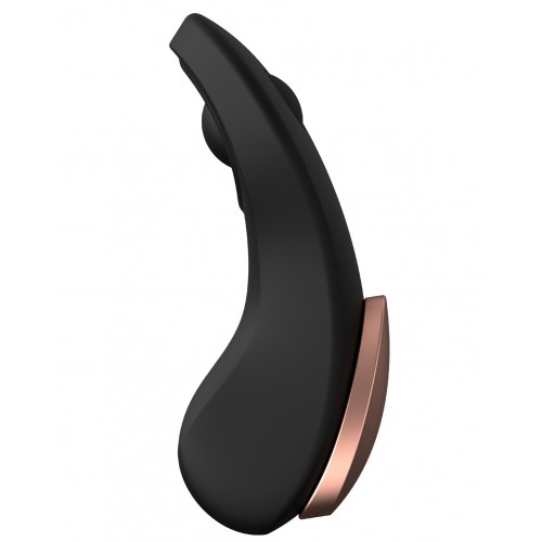 Клиторальный вибростимулятор с дистанционным управлением Satisfyer Little Secret черный