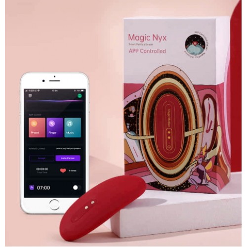 Вибратор в трусики Magic Motion Nyx с управлением через телефон