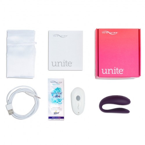 DEMO We-Vibe Unite Вибромассажер фиолетовый для пар с дистанционным пультом