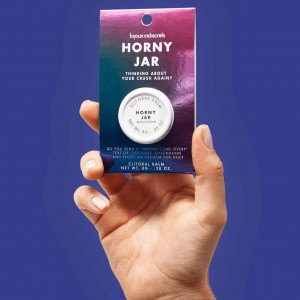 Бальзам возбуждающий для клитора Clitherapy Sexting Balm с ароматом сандала, 8г (иной угол)