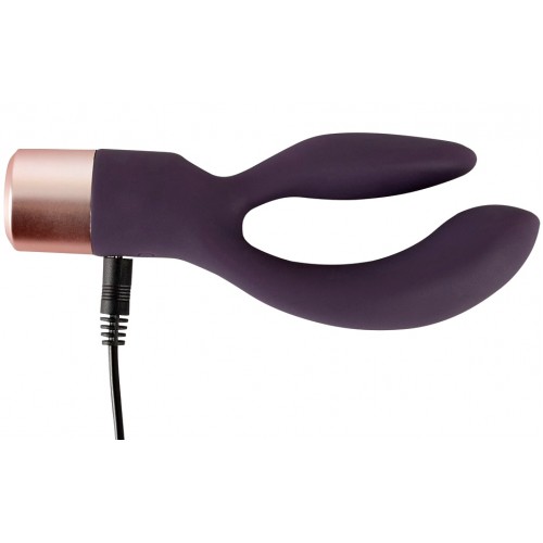 Перезаряжаемый вибратор для двойной стимуляции Elegant Series Double Vibe