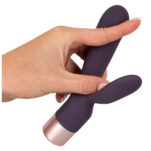 Перезаряжаемый вибратор для двойной стимуляции Elegant Series Double Vibe