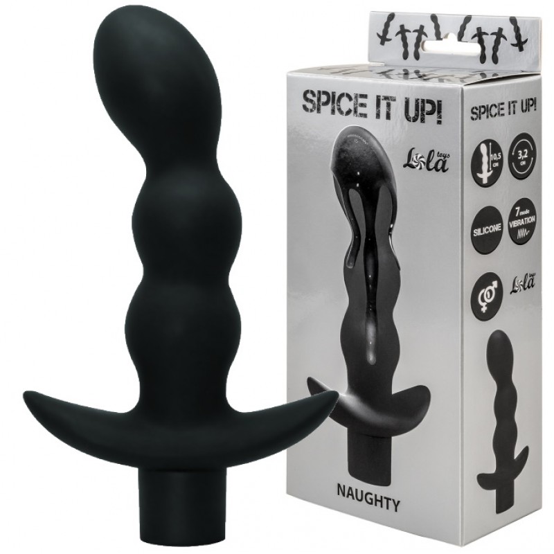 Анальная пробка с вибрацией Spice It Up Naughty