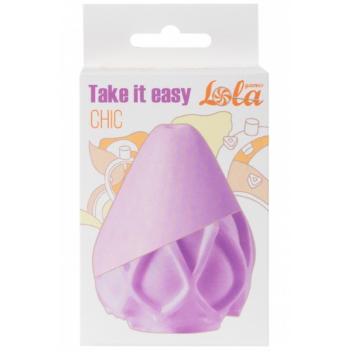 Мастурбатор Take it Easy Chic Purple