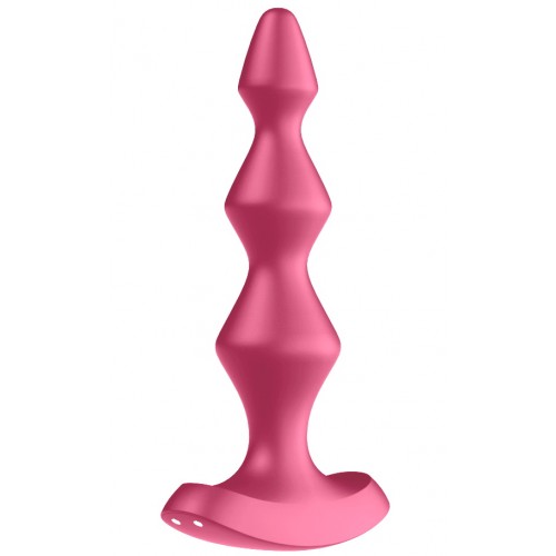 Анальная виброелочка Lolli Plug 1 Satisfyer розовая