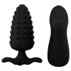 Анальная вибро-пробка Spark plug Hustler (иной угол)