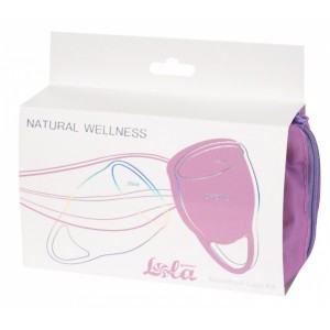 Набор менструальных чаш Natural Wellness Orchid Lavander