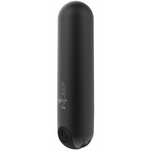 Перезаряжаемая вибропуля Indeep Clio Black