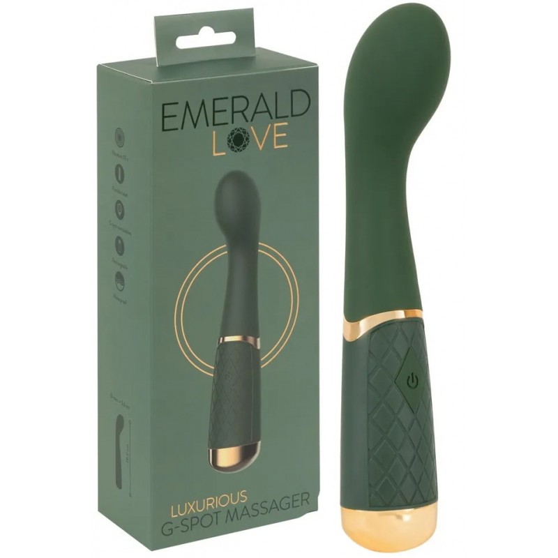 Вибратор для точки G Emerald Love Luxurious