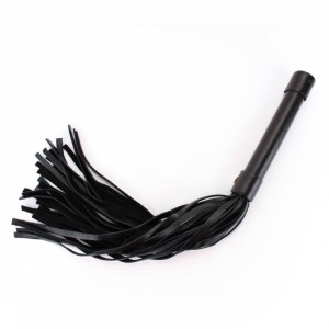 Черная плеть из нежной натуральной кожи (иной угол)