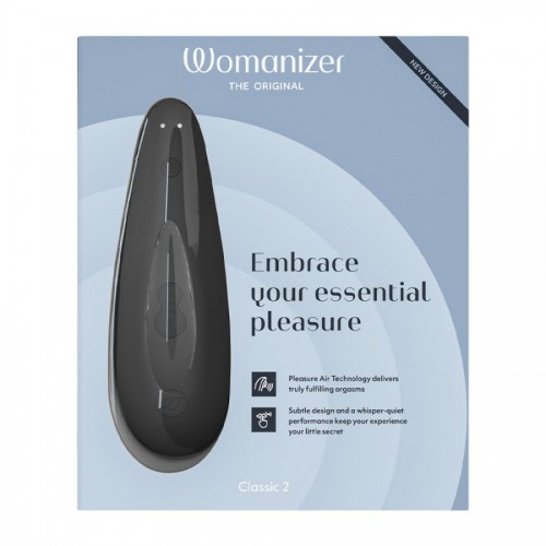 Бесконтактный клиторальный стимулятор Womanizer Classic 2 черный