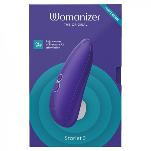Компактный бесконтактный стимулятор клитора Womanizer Starlet 3 Indigo