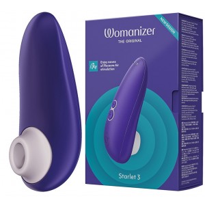 Компактный бесконтактный стимулятор клитора Womanizer Starlet 3 Indigo