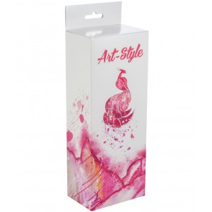 Реалистичный вибратор из киберкожи Art Style №12 (иной угол)