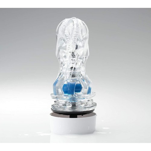 Мастурбатор с эффектом всасывания Tenga Aero Cobalt Ring