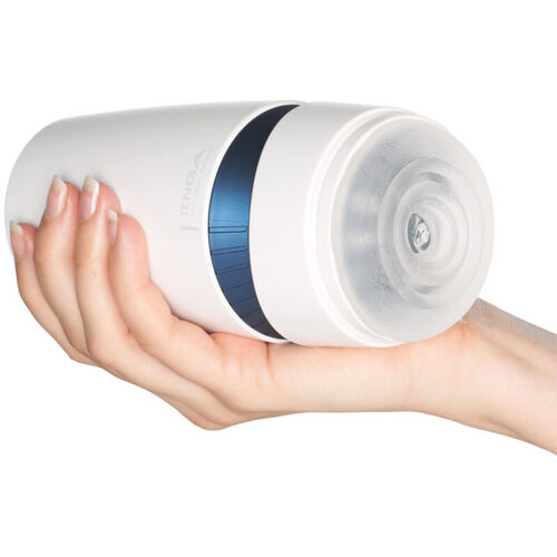 Мастурбатор с эффектом всасывания Tenga Aero Cobalt Ring