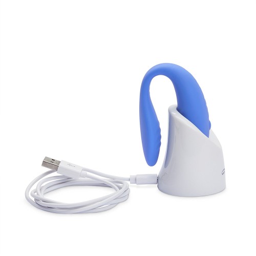 DEMO We-Vibe Match Вибромассажер голубой для пар с дистанционным пультом