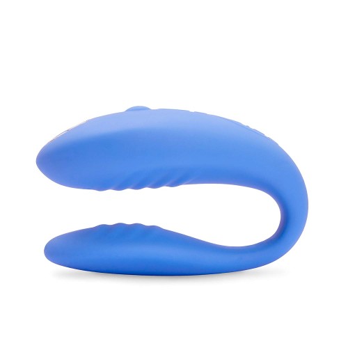 DEMO We-Vibe Match Вибромассажер голубой для пар с дистанционным пультом