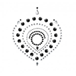 Элегантные стразы на грудь Bijoux Indiscrets (иной угол)