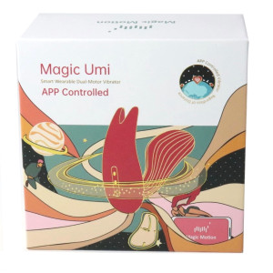Вагинально-клиторальный смарт-стимулятор для ношения Magic Motion Umi  (иной угол)