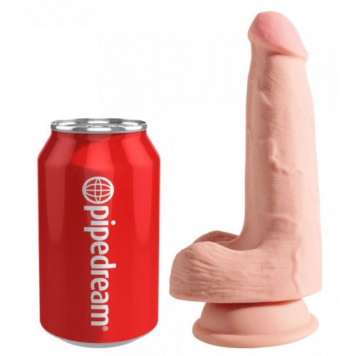 Фаллоимитатор на присоске King Cock Plus Triple Density 13 см