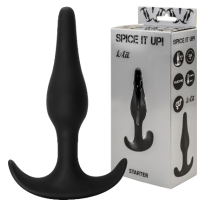 Анальный стимулятор из медицинского силикона Spice It Up Starter черный
