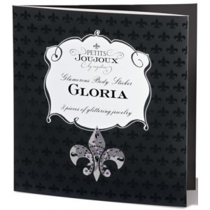 Пэстисы Breast & Pubic Jewelry зеленые и голубые Crystal Stiker  (иной угол)