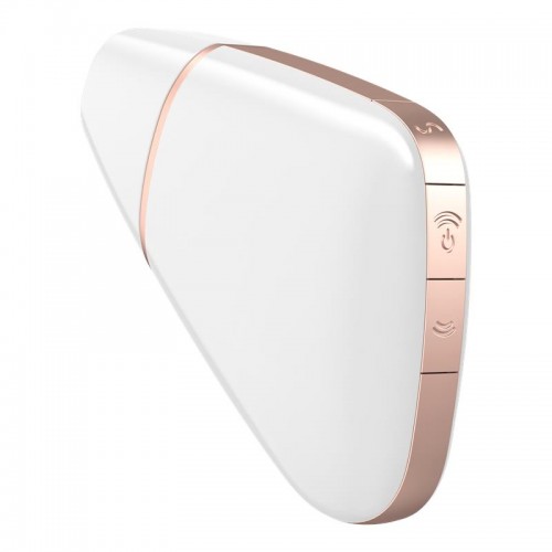 Бесконтактный смарт-стимулятор клитора Satisfyer Love Triangle белый ДЕФОРМИРОВАННАЯ УПАКОВКА